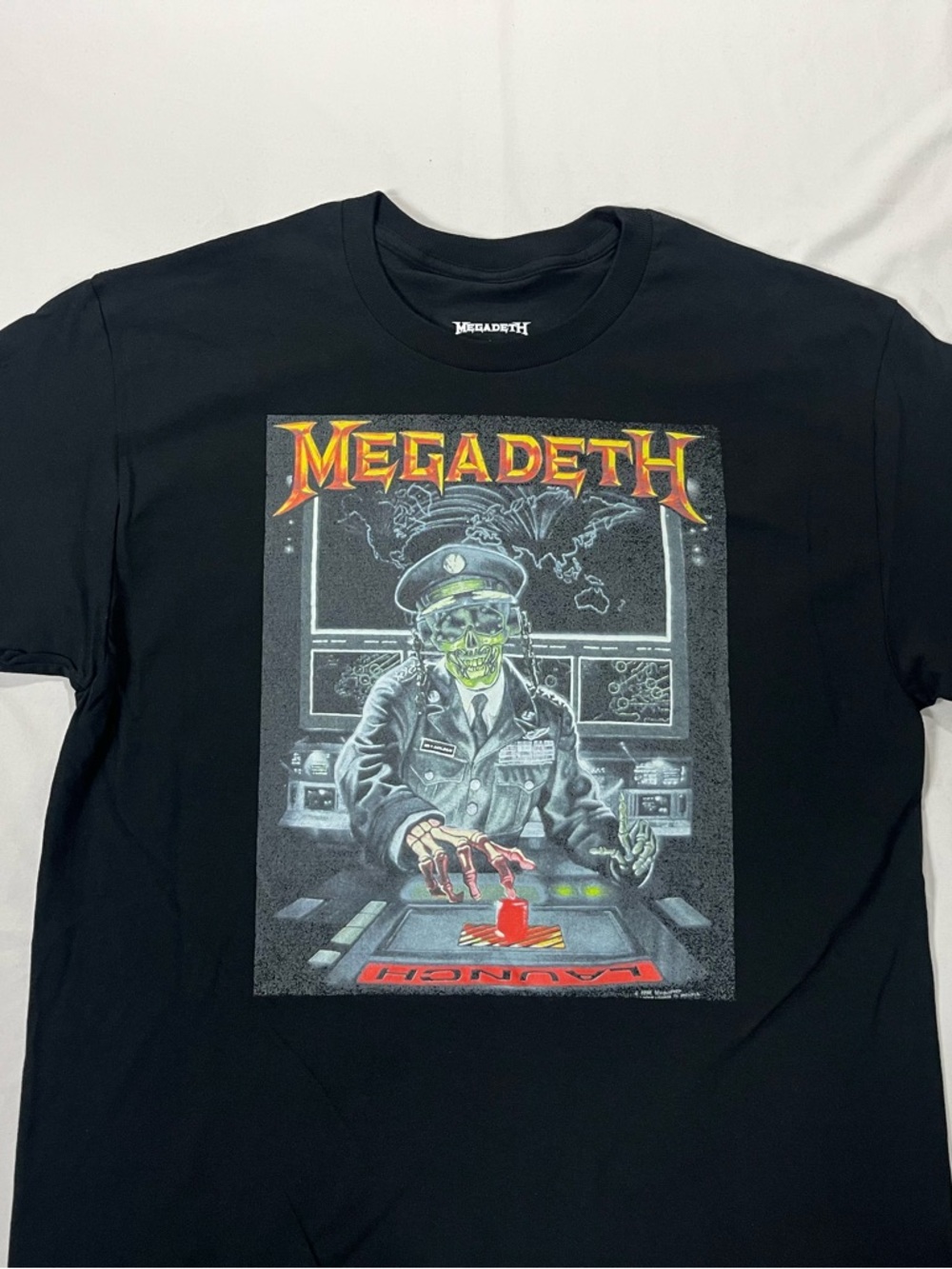 Megadeth Band Merch T-Shirt (Brand New Condition) 90s Heavy Metal Album Tour Tee